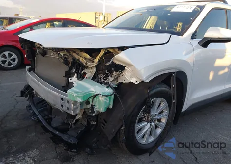 2024 Toyota Grand Highlander Xle from USA, damaged, VIN 5TDAAAB55RS051553